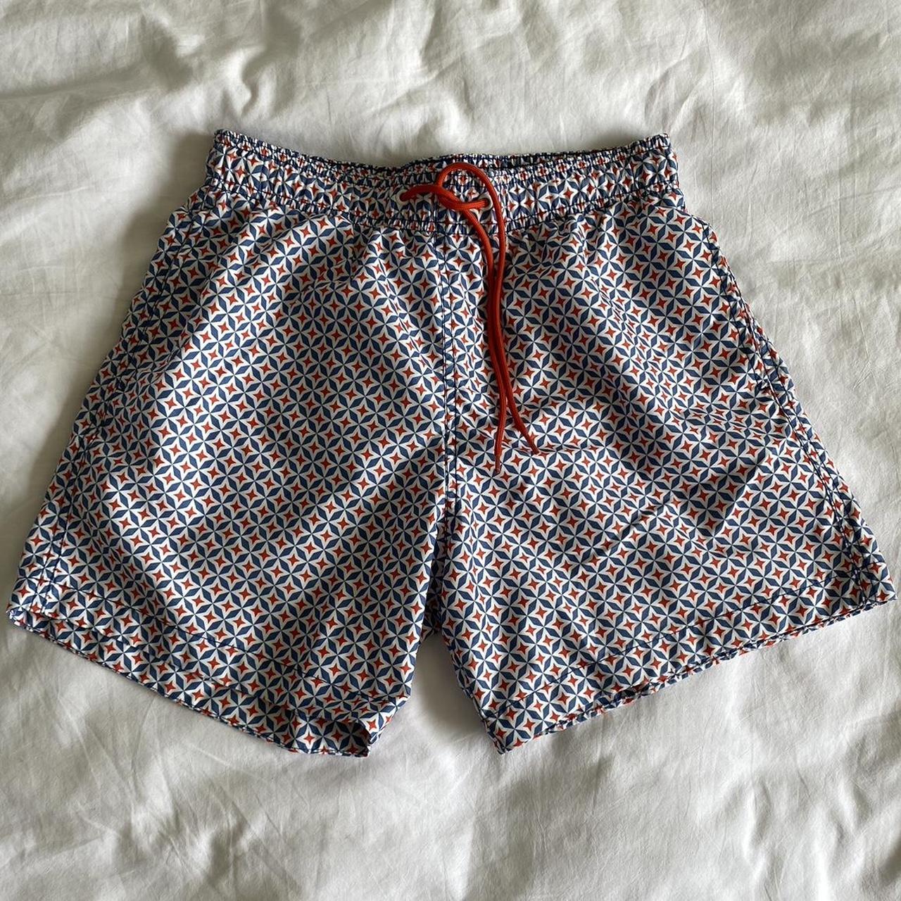 Funky Retro Short Swim-shorts Size: Small #retro... - Depop