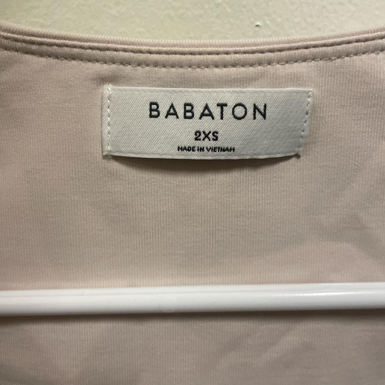 Aritzia Babaton Contour Bodysuit - Baby pink - Depop