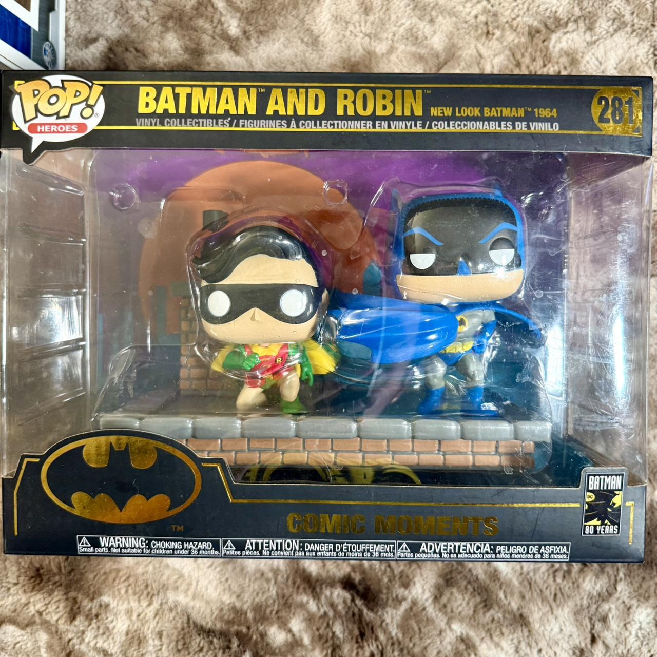 Funko Pop! Batman and Robin new look Batman 1964 Depop