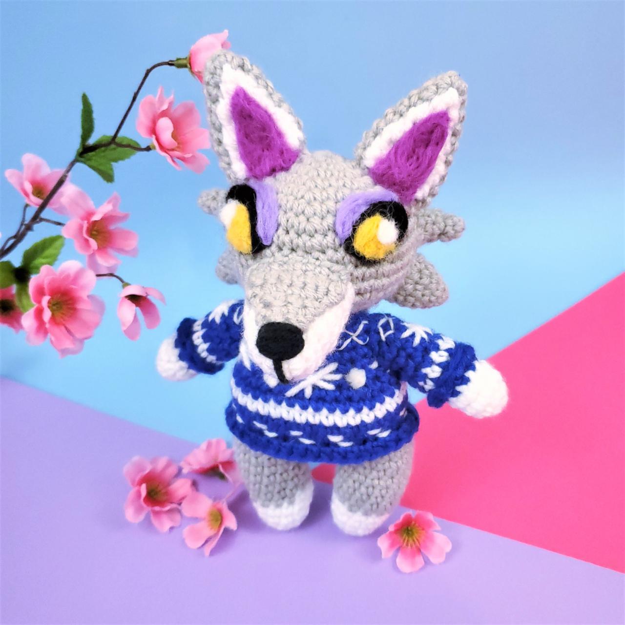 Handmade Animal Crossing Fang Wolf Villager... - Depop