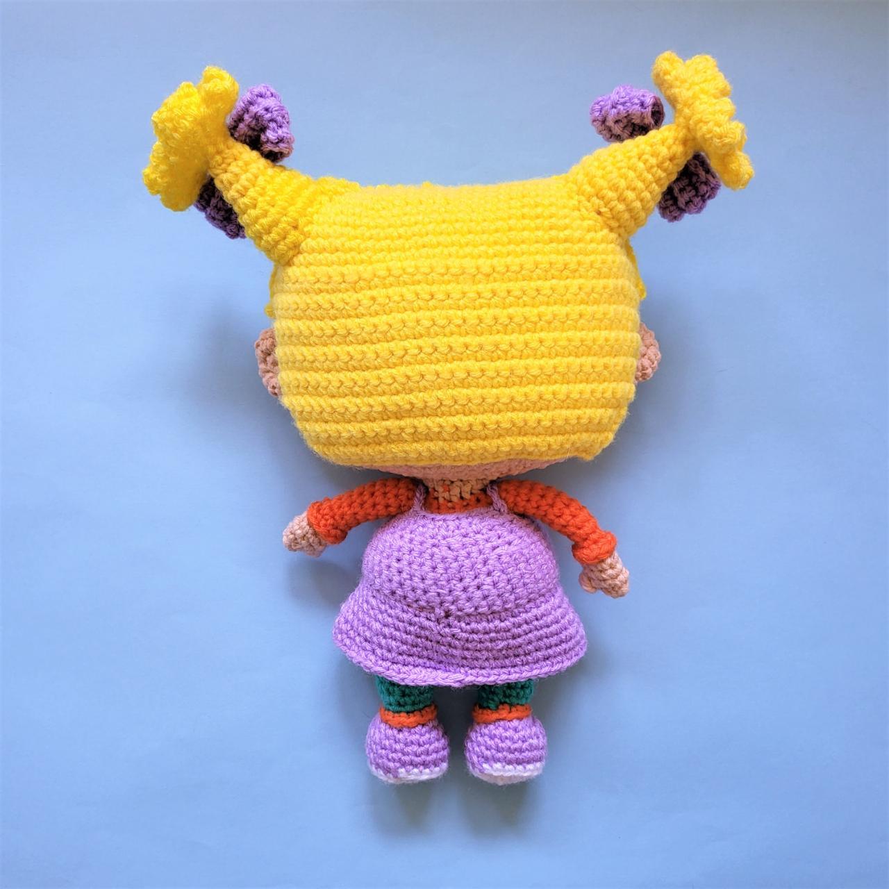 Handmade Rugrats shops Angelica Amigurumi Plush