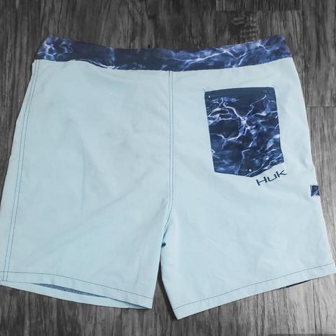 Huk Men's Performance Fishing Shorts, XL, Quick-Dry, - Depop