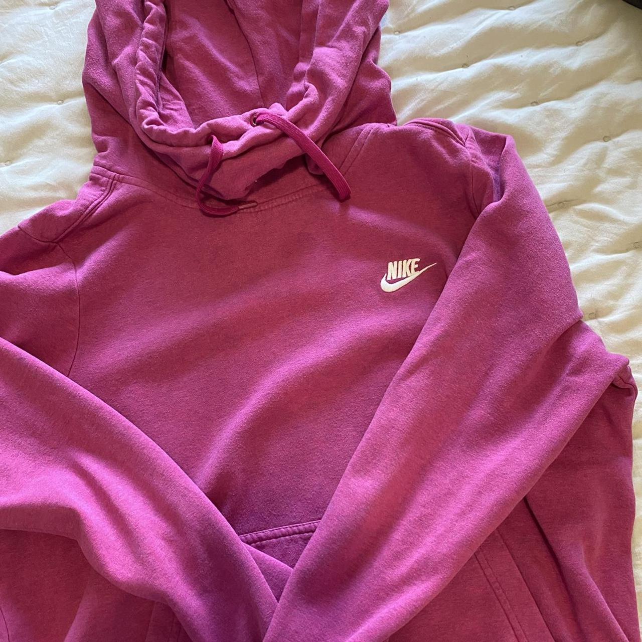 Nike Women's Pink Hoodie | Depop