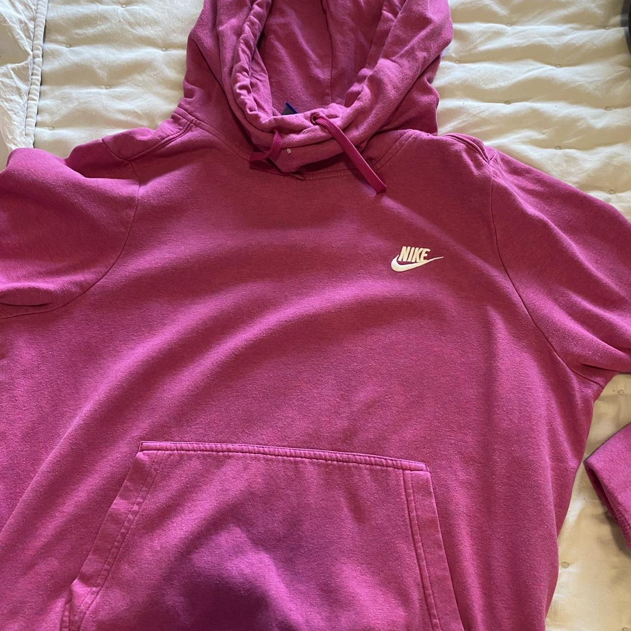 Nike Women's Pink Hoodie | Depop