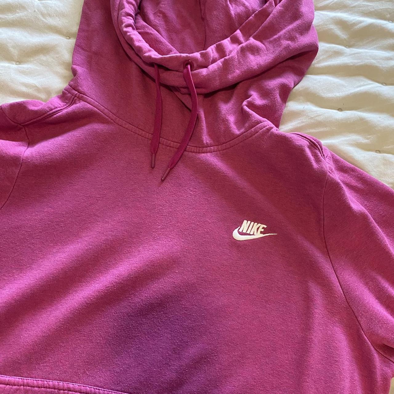 Nike Women's Pink Hoodie | Depop