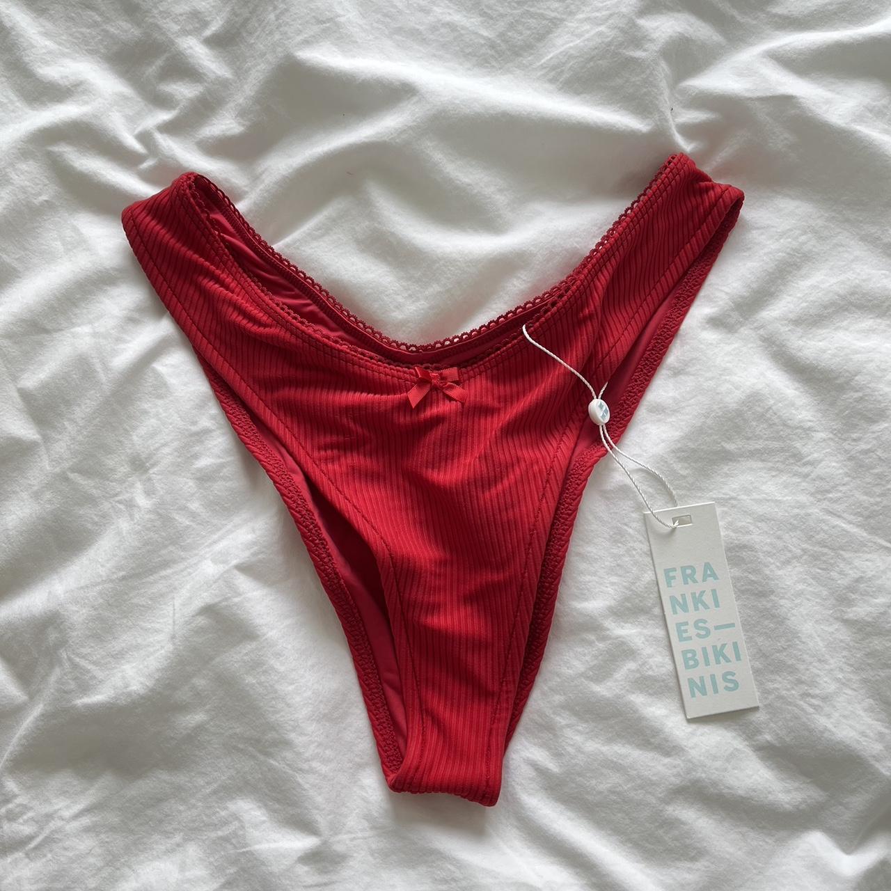 Frank Body Women's Red Bikini-and-tankini-bottoms