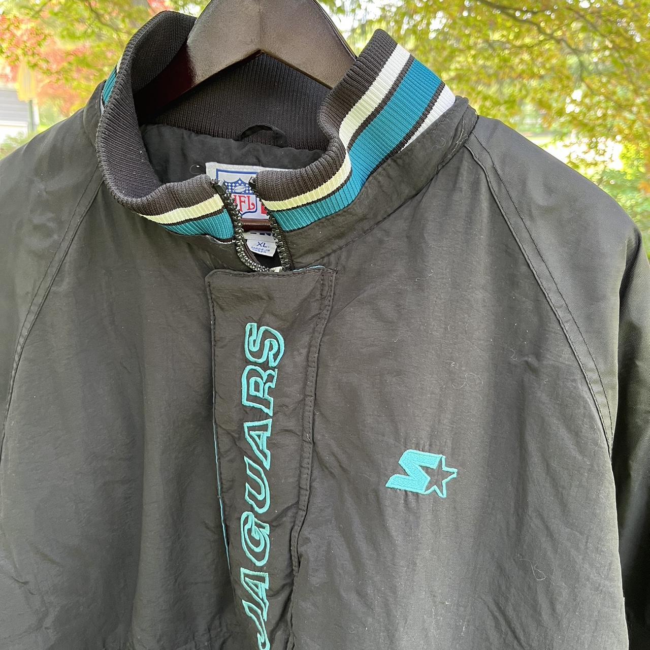 STARTER, Jackets & Coats, Vintage Jacksonville Jaguars Pro Line Starter  Pullover Coatsize Xxlnfl