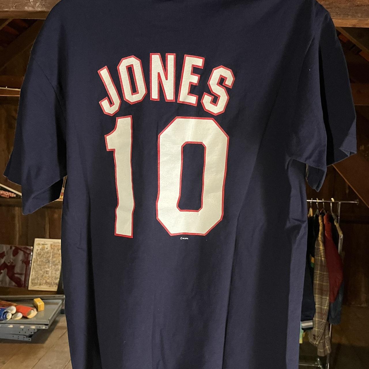 Chipper Jones Atlanta Braves Jersey Size - Men's - Depop