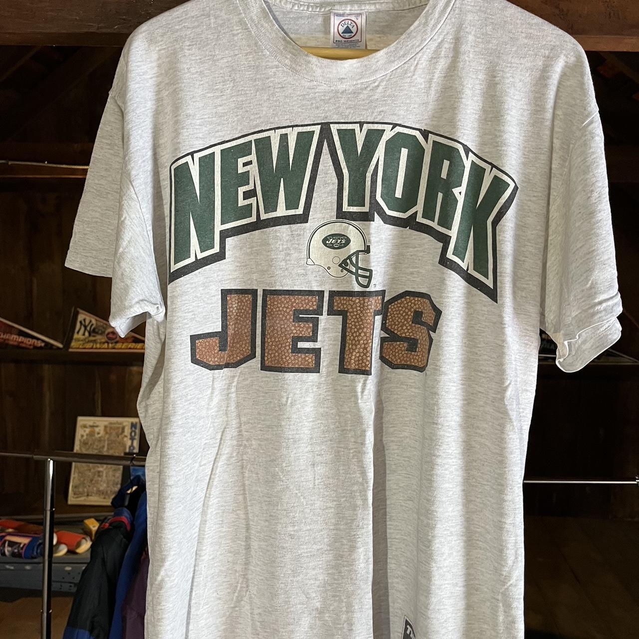 Vintage 90's New York Jets T-shirt Size L 