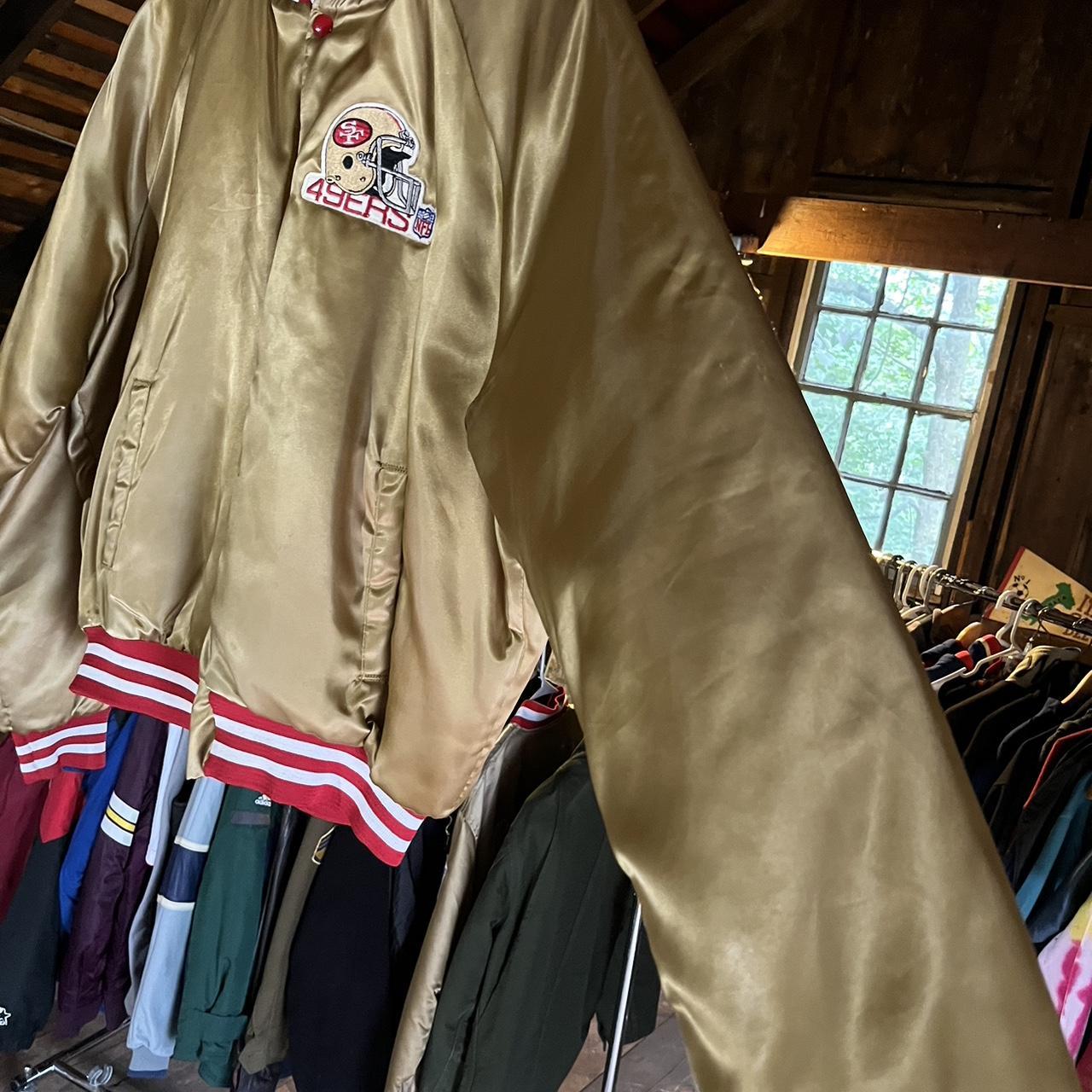 80s San Francisco 49ers Gold Jacket