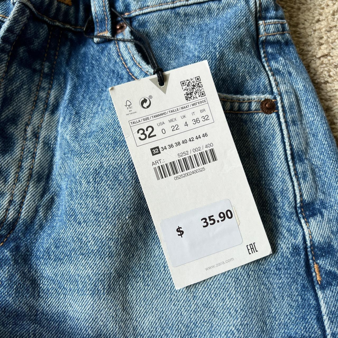 Zara Women's Blue Shorts (4)