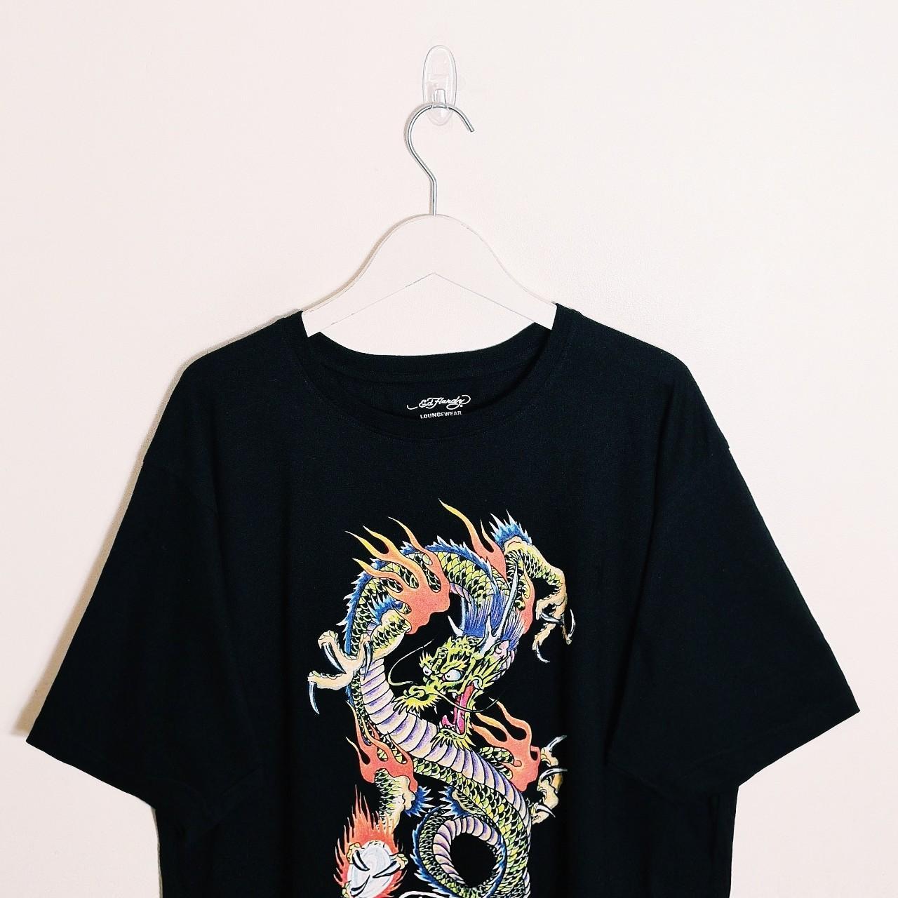 BRAND NEW vintage black Ed Hardy t shirt / ED HARDY... - Depop