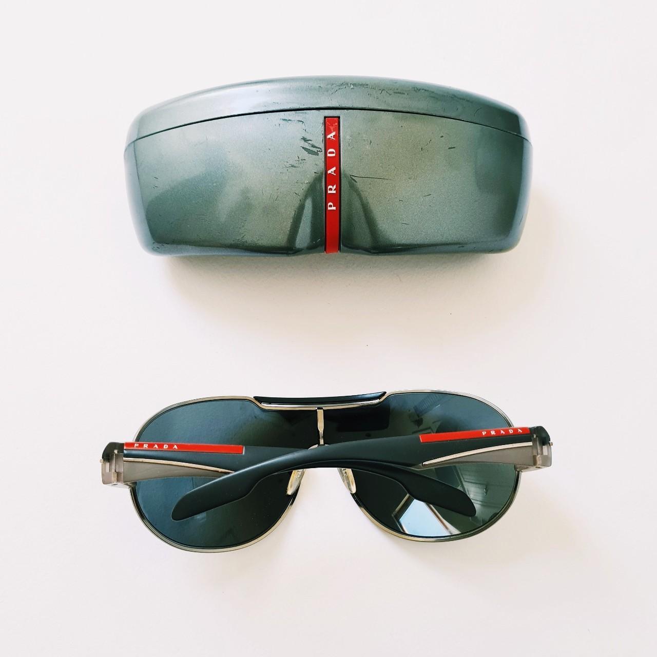 vintage unisex y2k 2000s dark tinted Prada | Depop