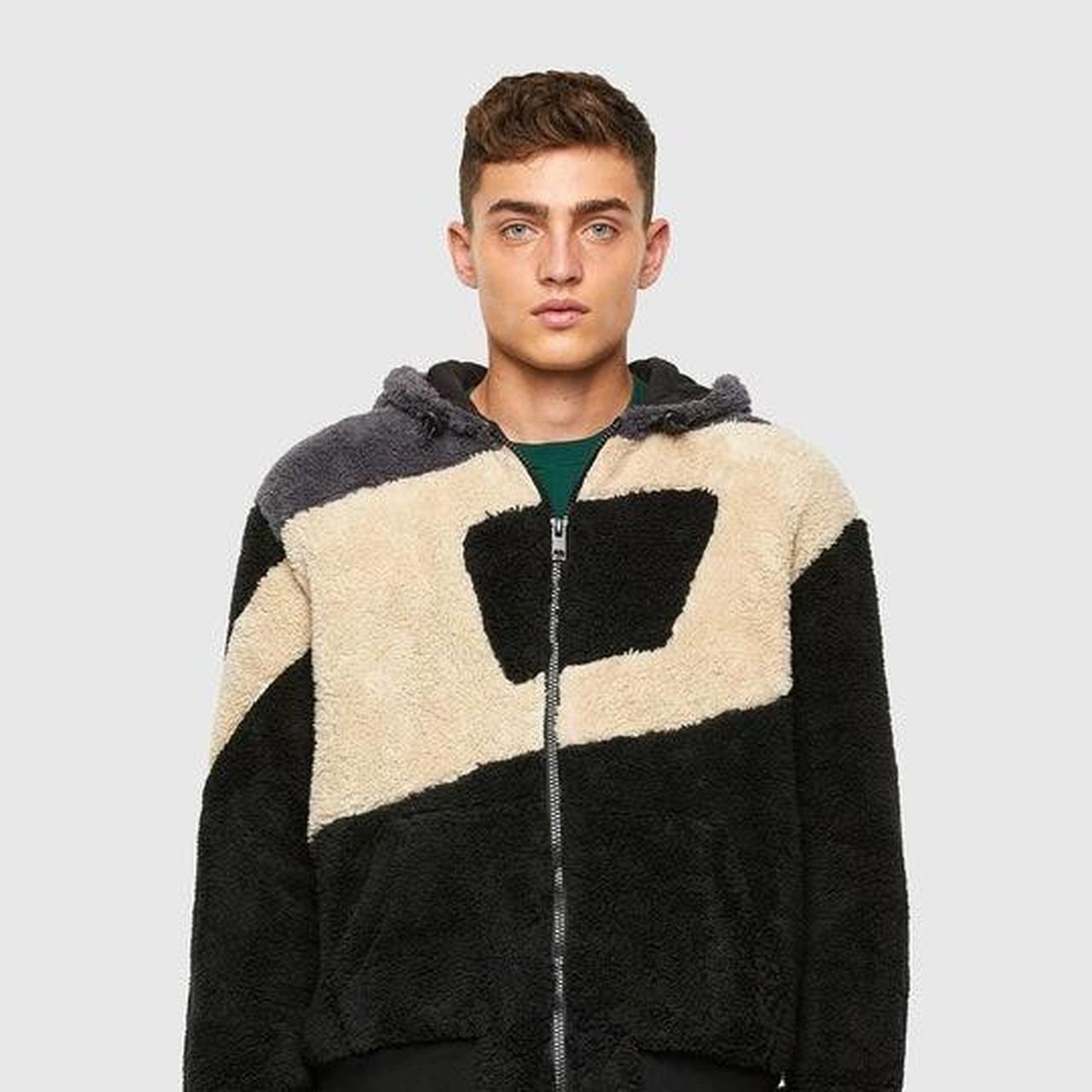 Diesel Faux Fur Fleece Jacket. Diesel S-Aldy | Depop Diesel Faux Fur Fleece Jacket. Diesel S-Aldy | Depop