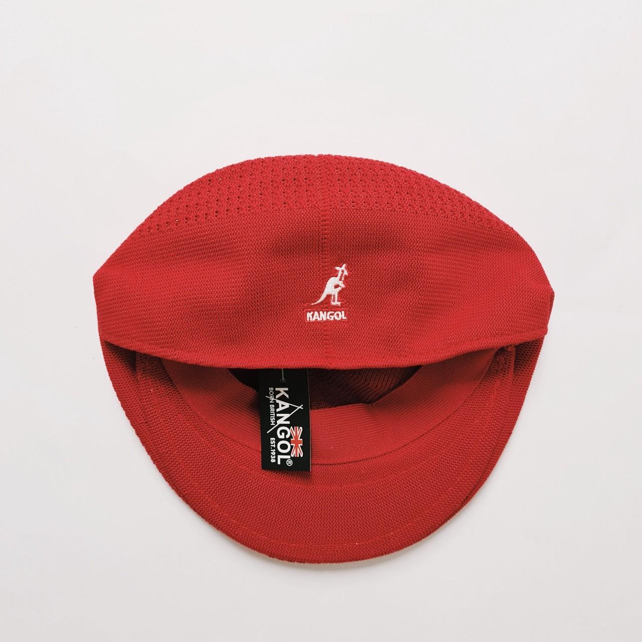 vintage 2000s red Kangol Beret / Kangol hat / Kangol... - Depop