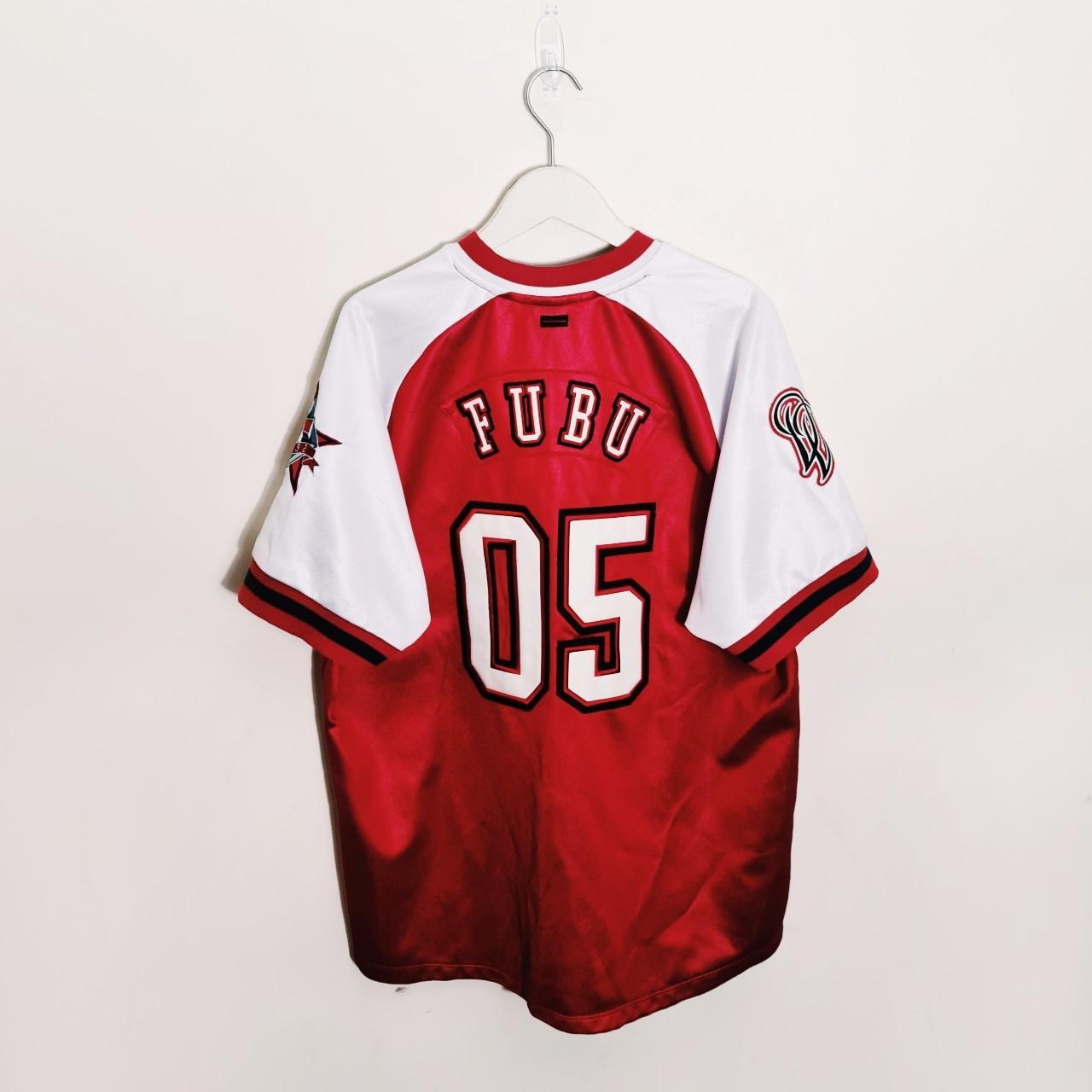 vintage y2k DIRTY SOUTH red Fubu jersey. FUBU 05 | Depop
