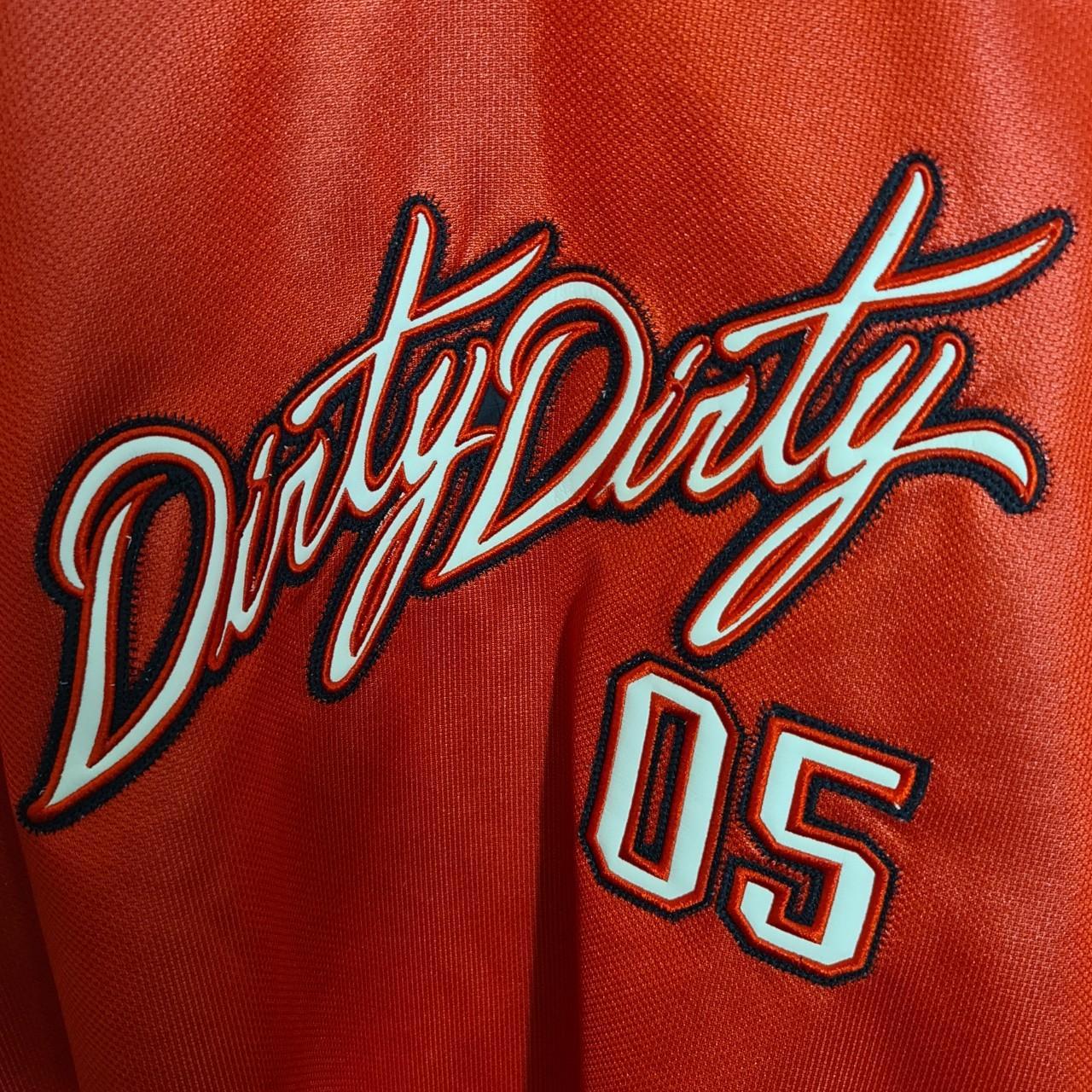 vintage y2k DIRTY SOUTH red Fubu jersey. FUBU 05 | Depop