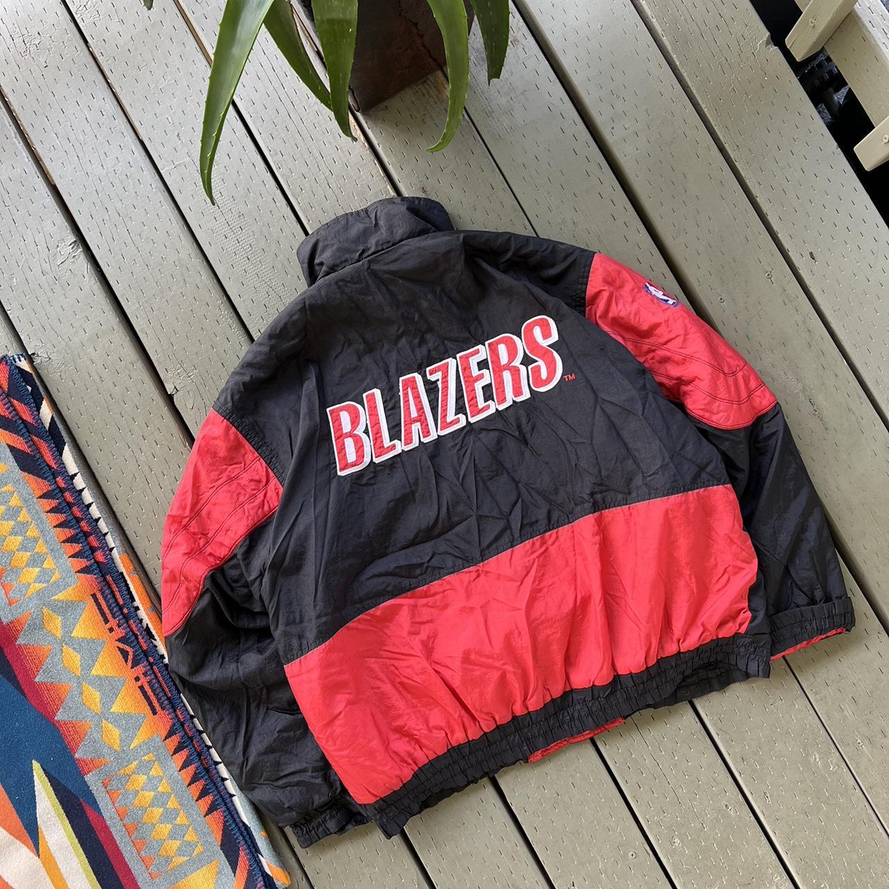 vintage trail blazers jacket