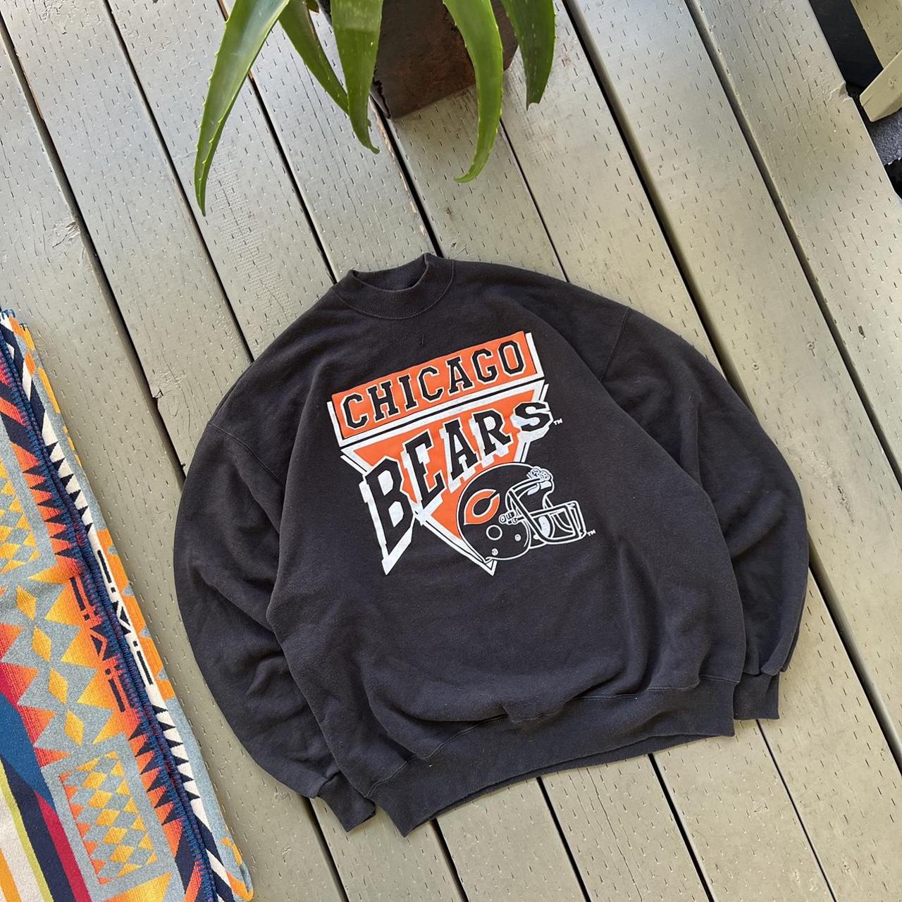 Vintage Chicago Bears Crewneck Sweatshirt. NFL - Depop