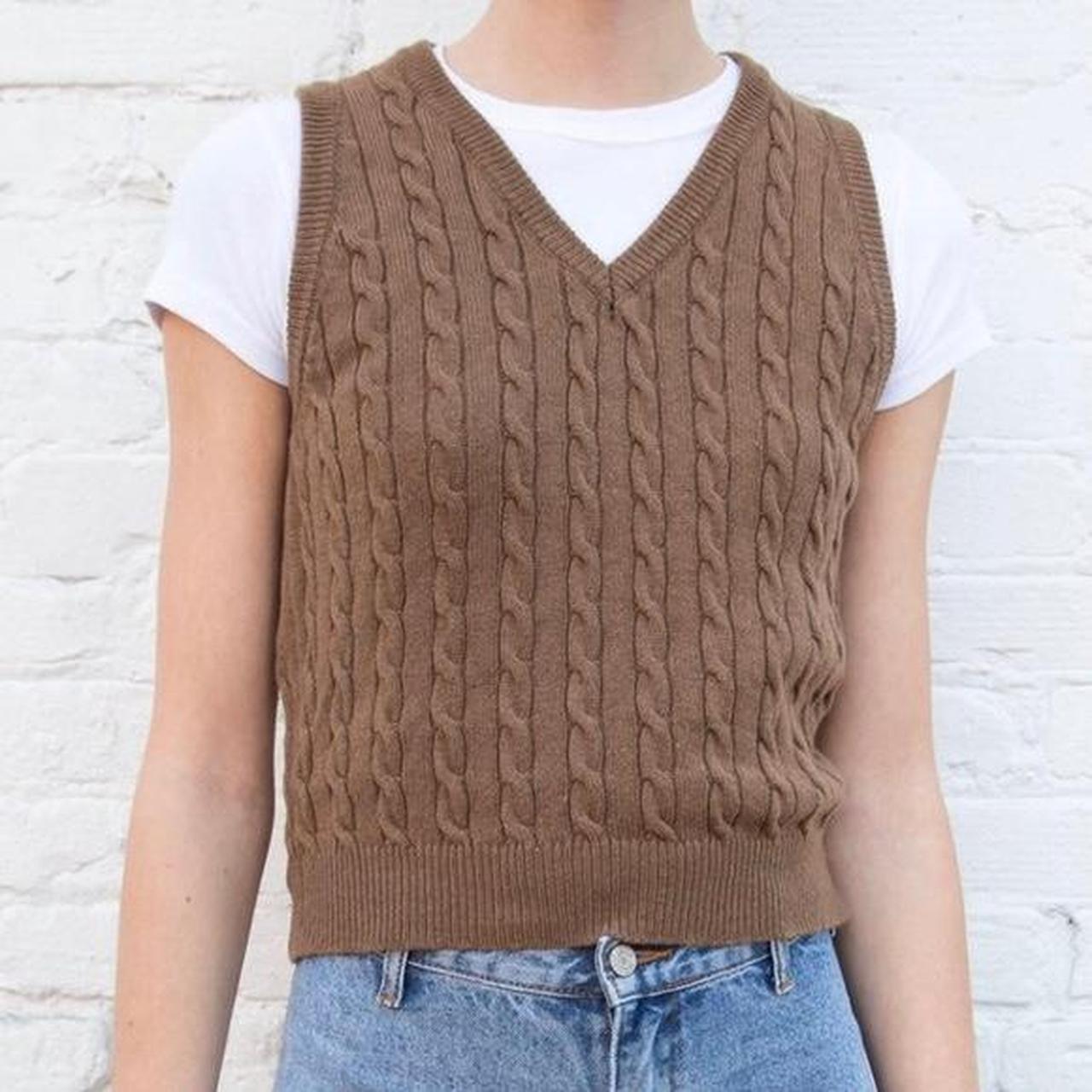 BRANDY MELVILLE KNIT SWEATER VEST, never worn,