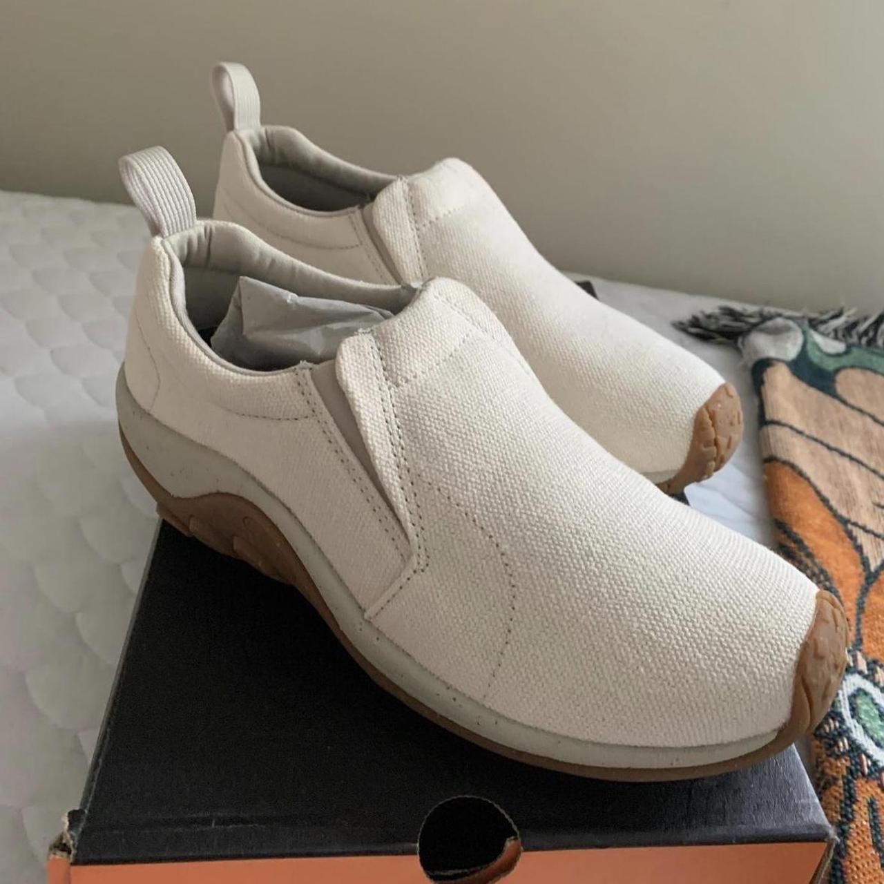 Slipon merrell jungle Mocs, never worn, made with... Depop