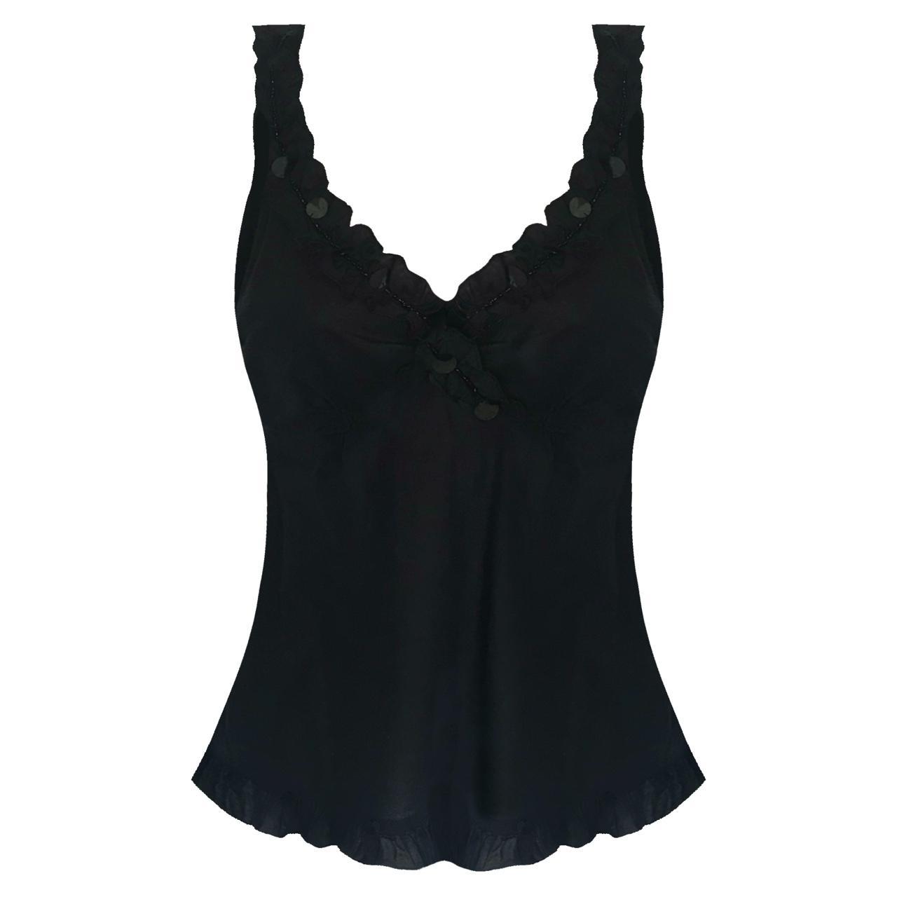 Debenhams Women's Black Vest Depop