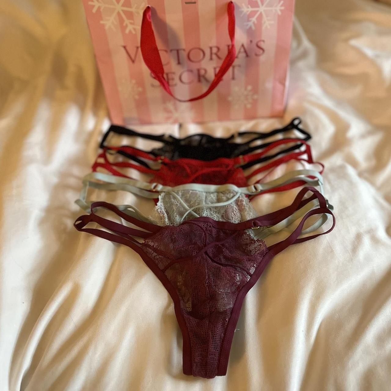 Lace Victoria's Secret thongs Strappy Victoria's - Depop