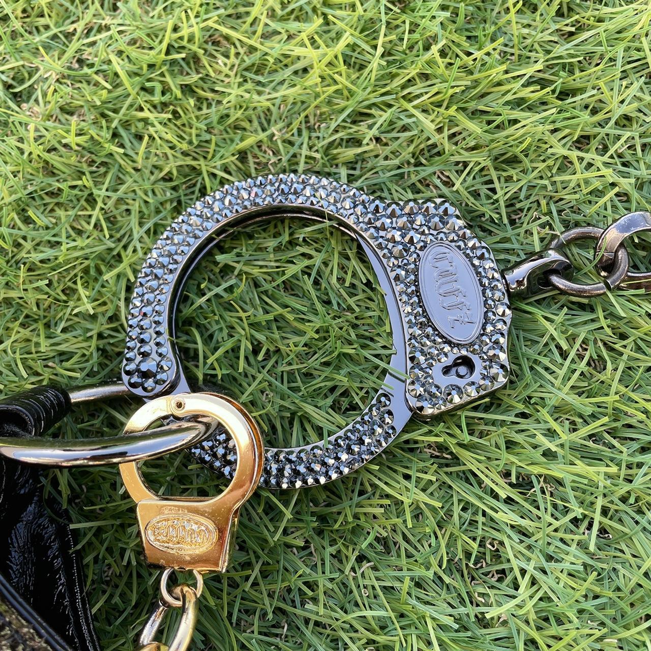 ⚠️ON HOLD 🖤 Cuffz by Linz Los Angeles Black emamel... Depop