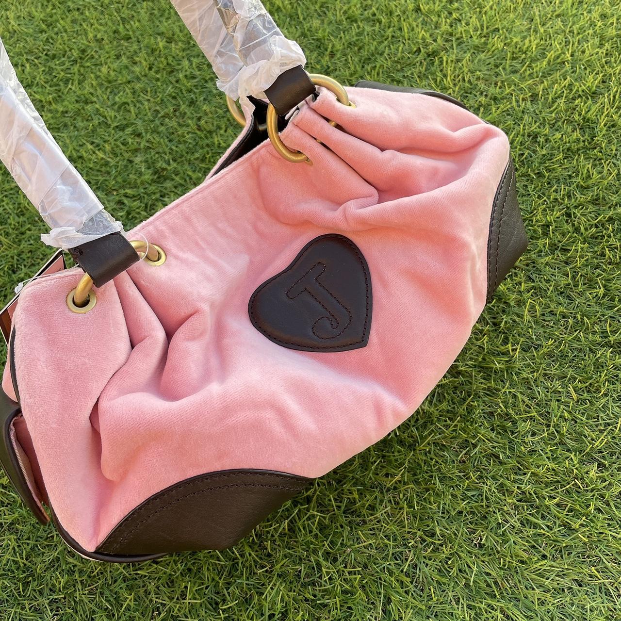 💖Super RARE Juicy Couture pink and black scotty | Depop