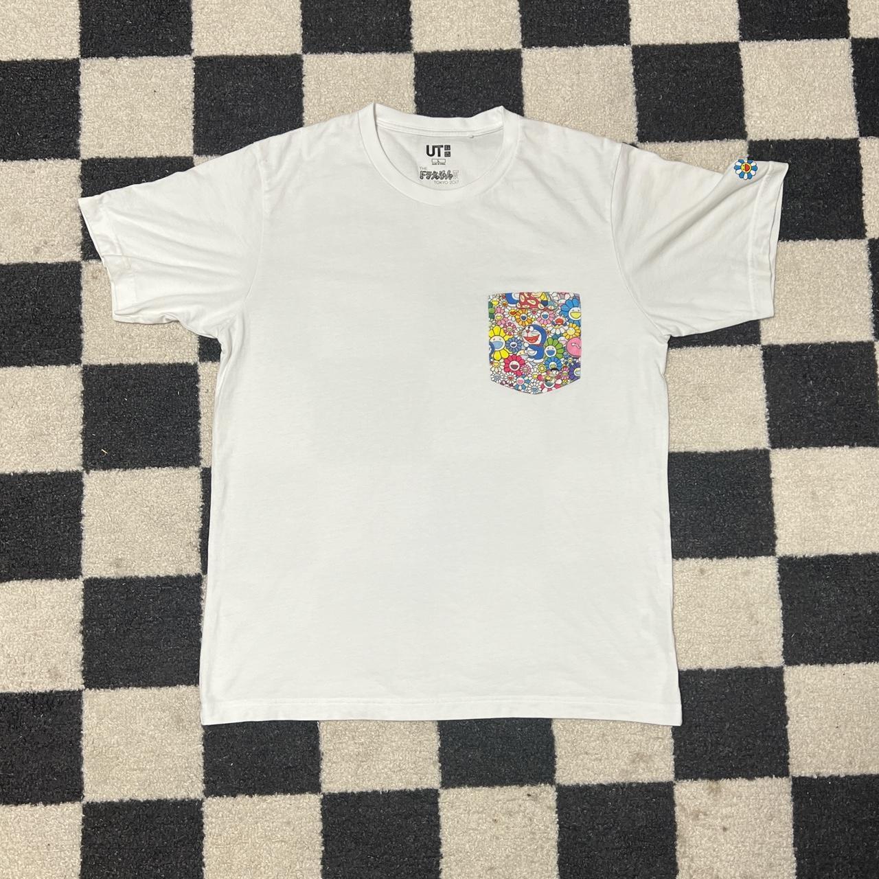 Uniqlo x Takahsi Murakami pocket t-shirt. 21 x 29. A... - Depop