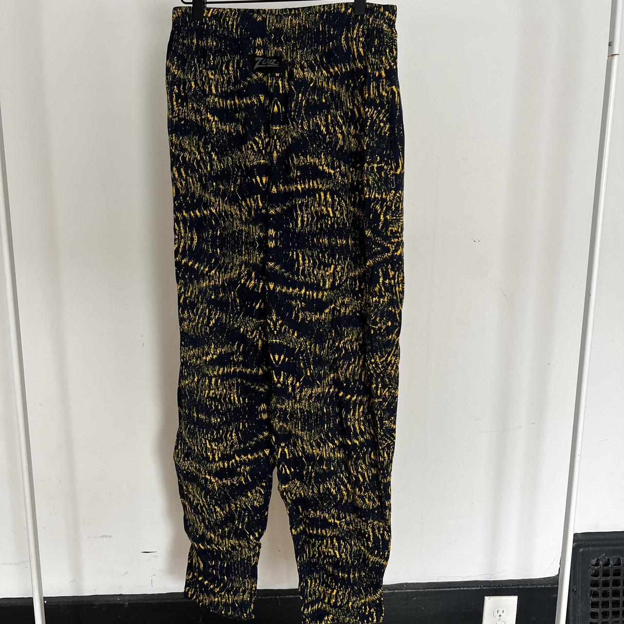 🤪🤪🤪🟡🔵 Beautiful vintage Zubaz pants in that... Depop