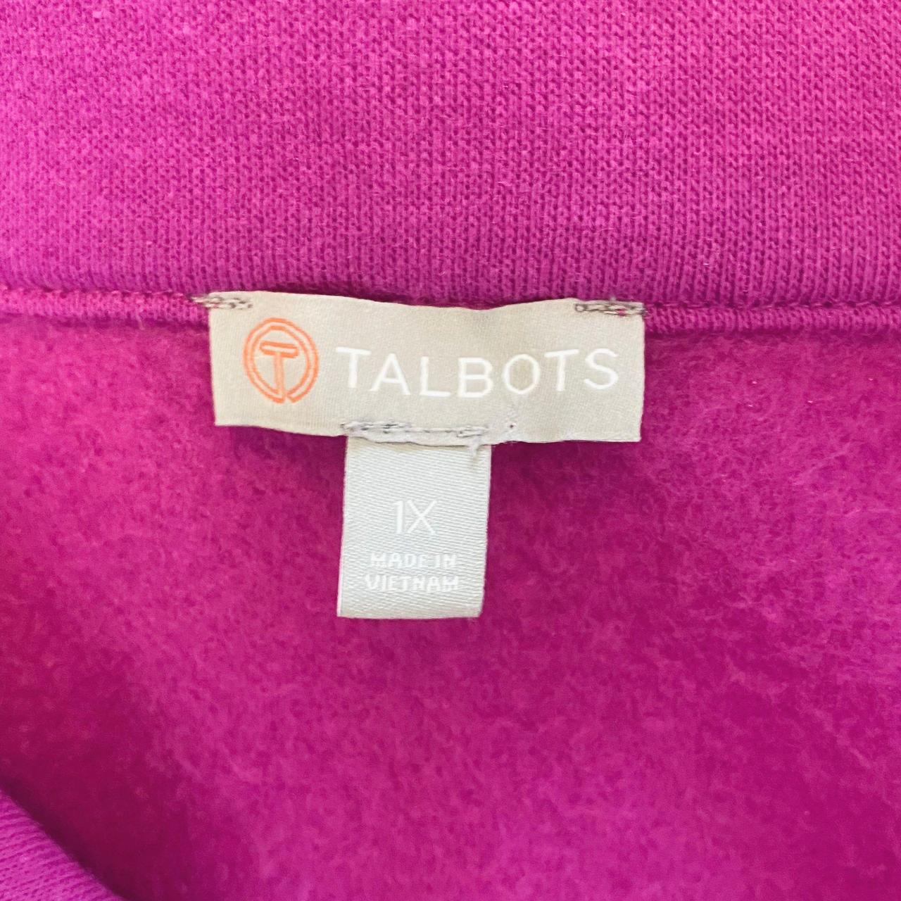 Talbots Knit Fleece Moto Jacket Excellent “like new”... Depop