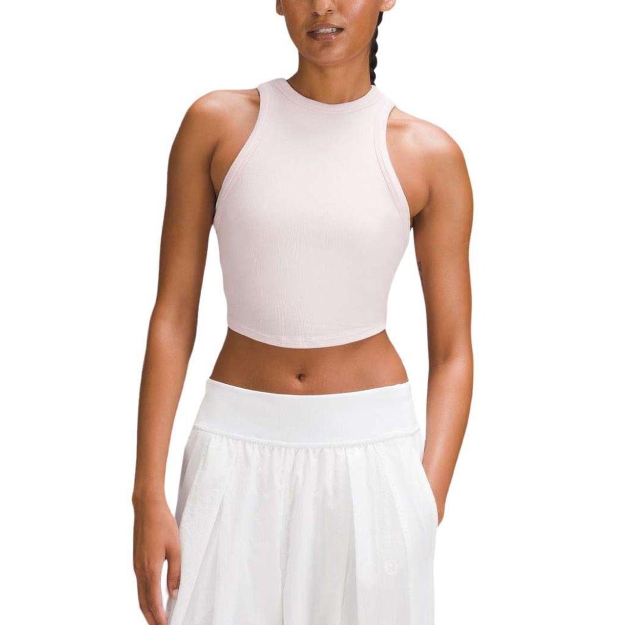 lululemon athletica, Tops, Lululemon Cropped Shirt Size Women