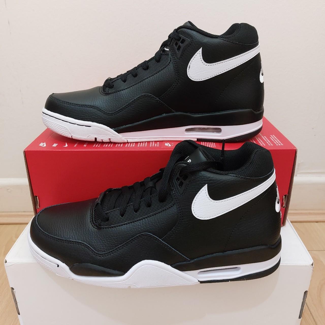 New Nike Flight Legacy Black White Men's Condition | Depop