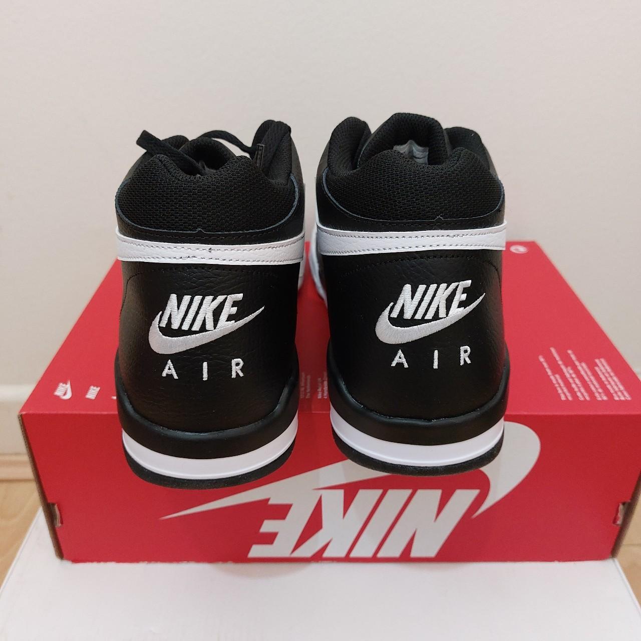 公式正規品!★ FLIGHT LEGACY CASUAL New Nike Flight Legacy Black White Men's Condition | Depop