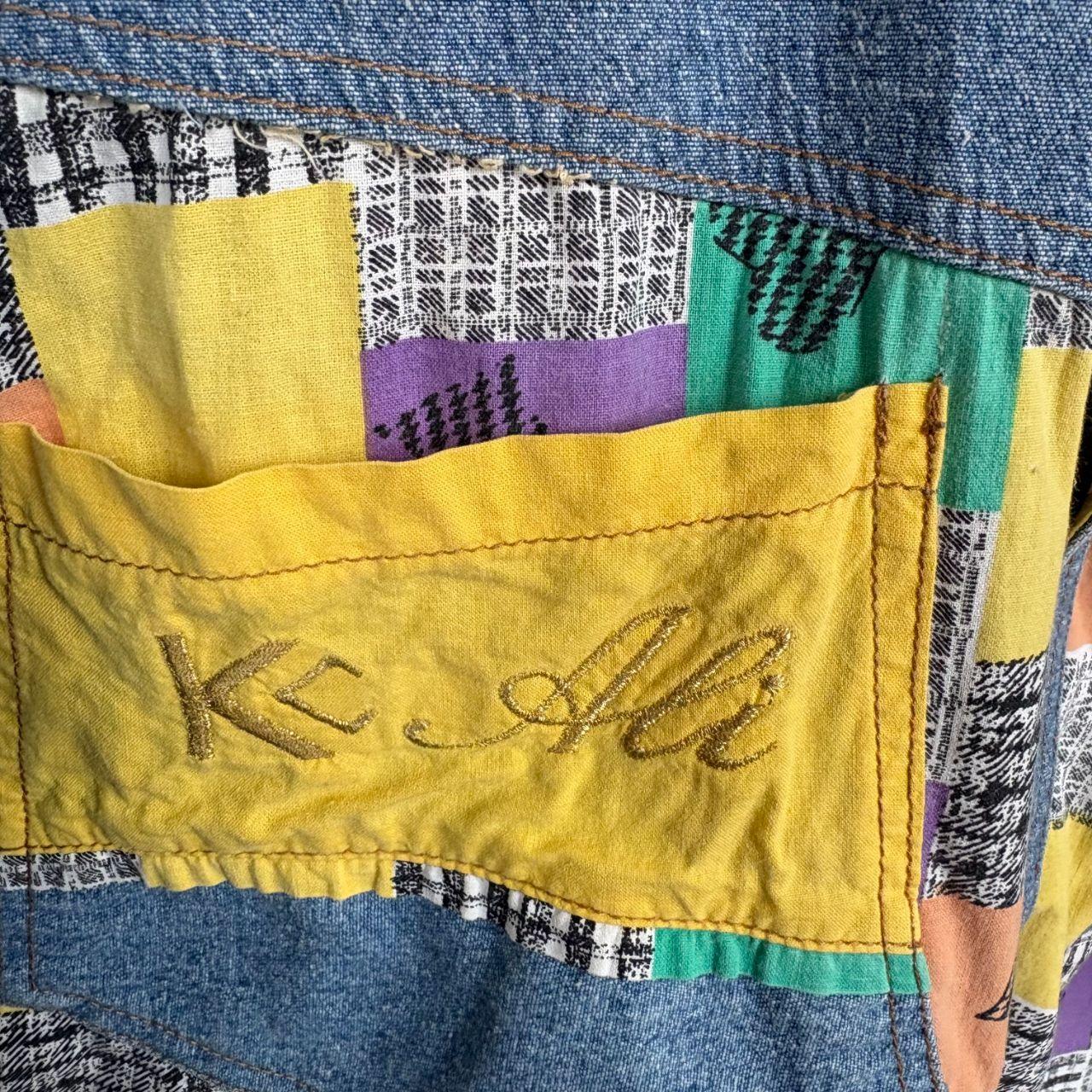 Source Unknown Men's Shacket Jacket - Multi/Yello… - image 5