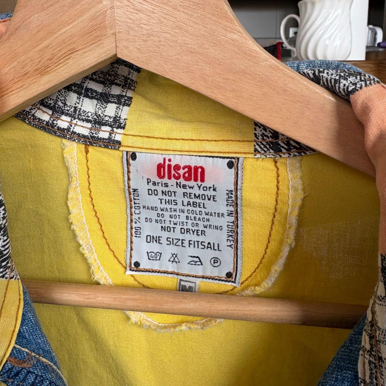 Source Unknown Men's Shacket Jacket - Multi/Yello… - image 6