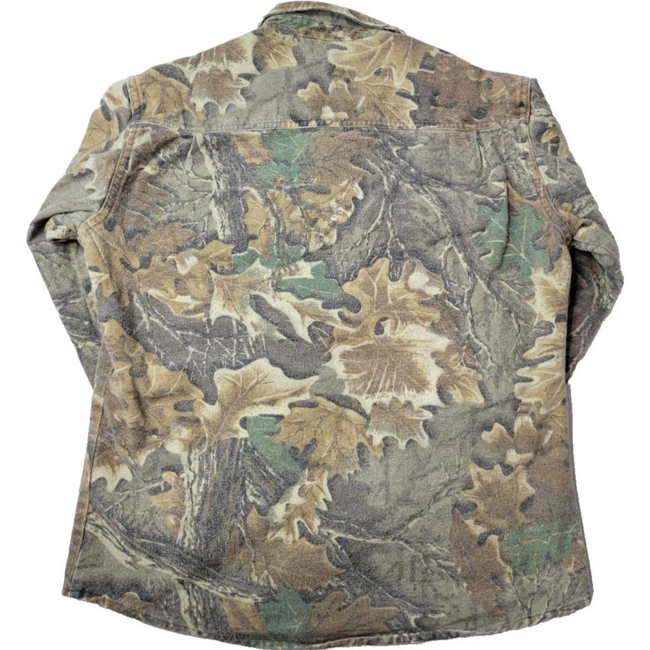 Rattlers Brand Vintage Camouflage Flannel Chamois - Depop