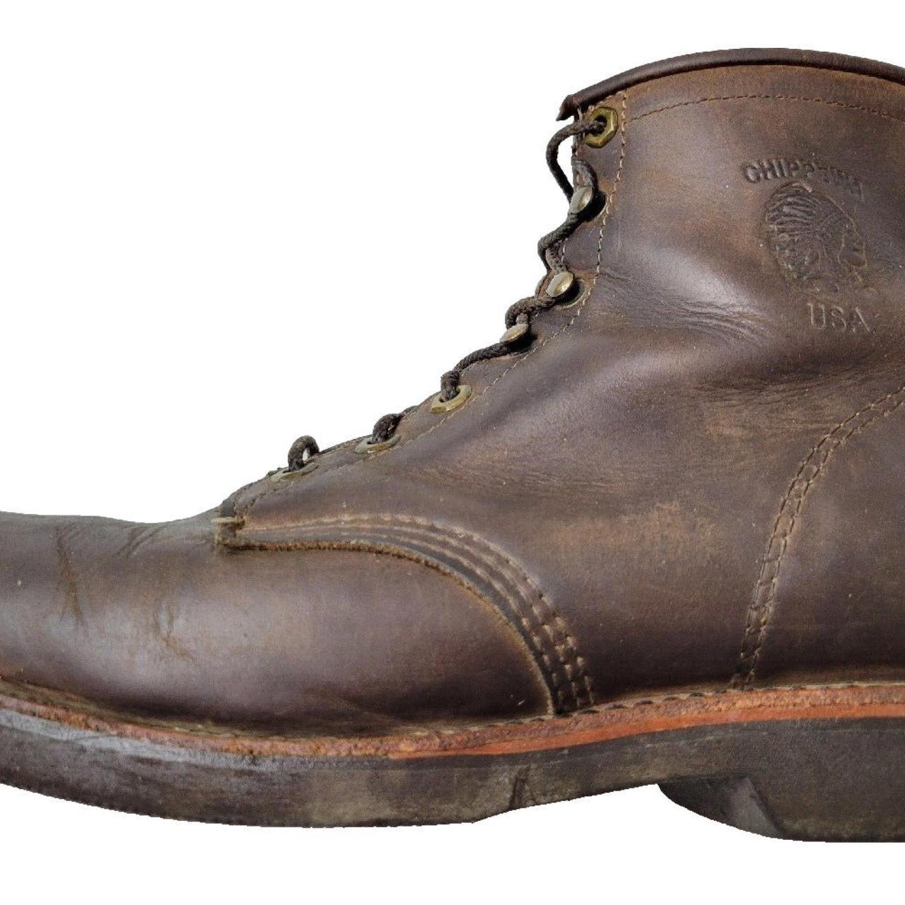 Chippewa Apache LEather Handcrafted Work Combat