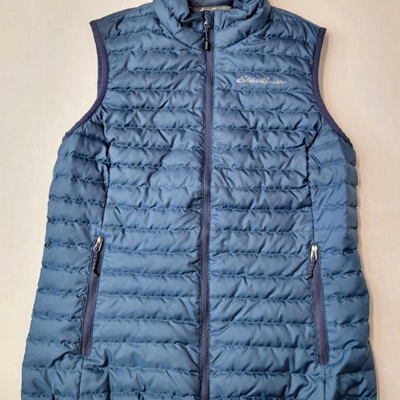 Eddie Bauer EB650 Blue Packable Nano Puffer Vest