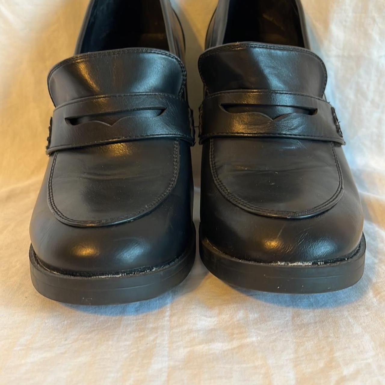 Bongo Mandy Vintage Y2K Chunky Penny Loafer... - Depop