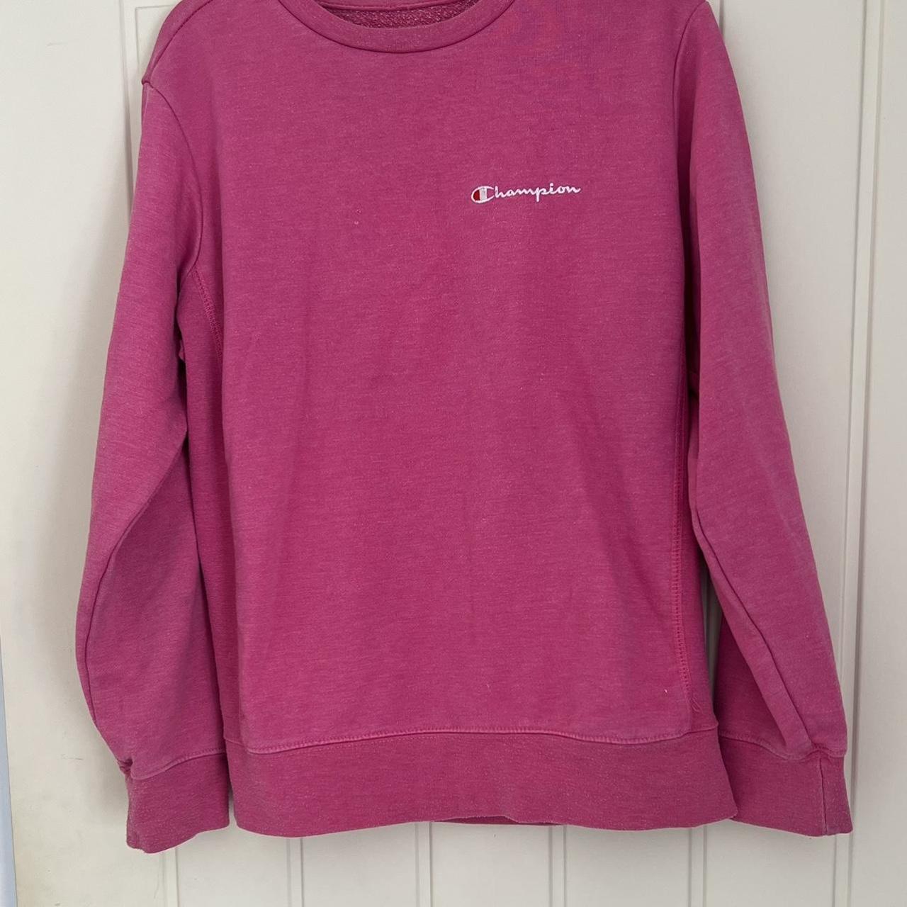 Hot pink best sale champion sweater