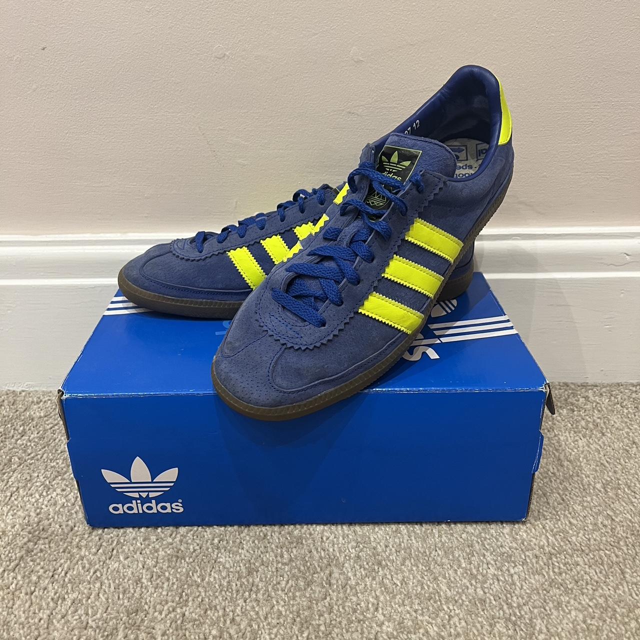 Adidas Zurro SPZL - Blue and Yellow C/W Comes with | Depop