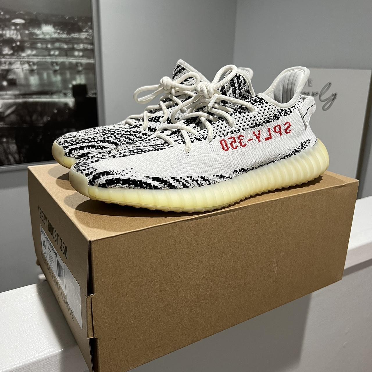 Yeezy zebra size store 10