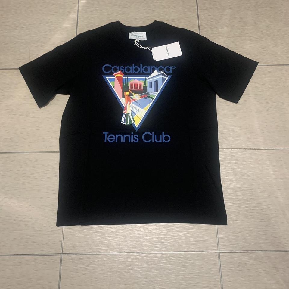 Casablanca Icon tennis club T-shirts - Mediums - | Depop