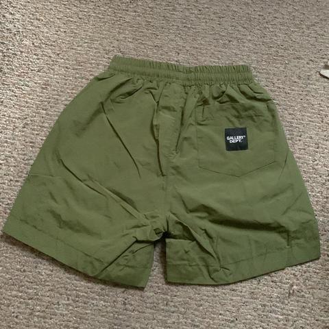 Vintage Lucky Brand cargo shorts. Men's. Olive - Depop