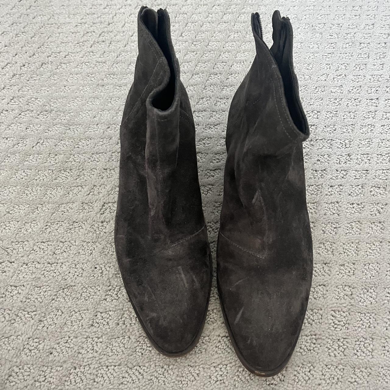 Rag & Bone Women's Grey Boots | Depop