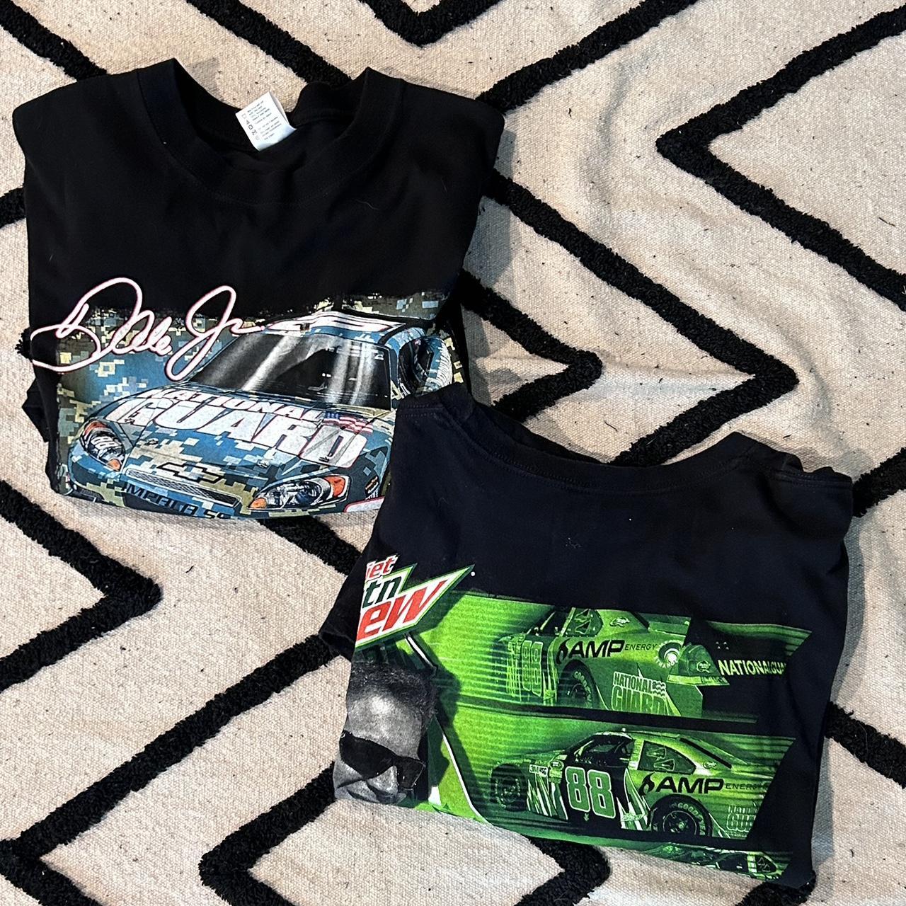 NASCAR 2 shirt bundle in great condition no holes or Depop