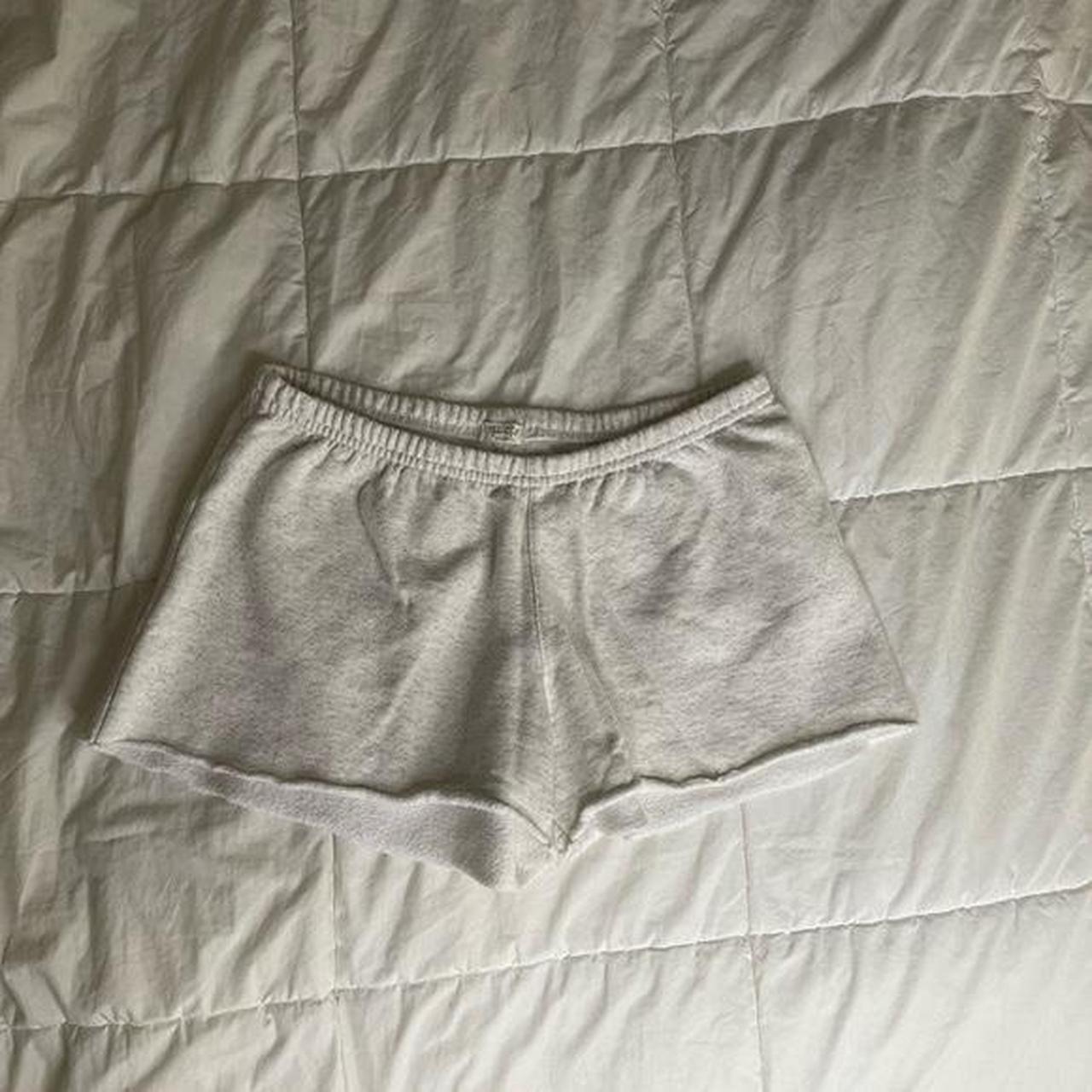 Brandy Melville Grey sweat shorts #brandymelville - Depop