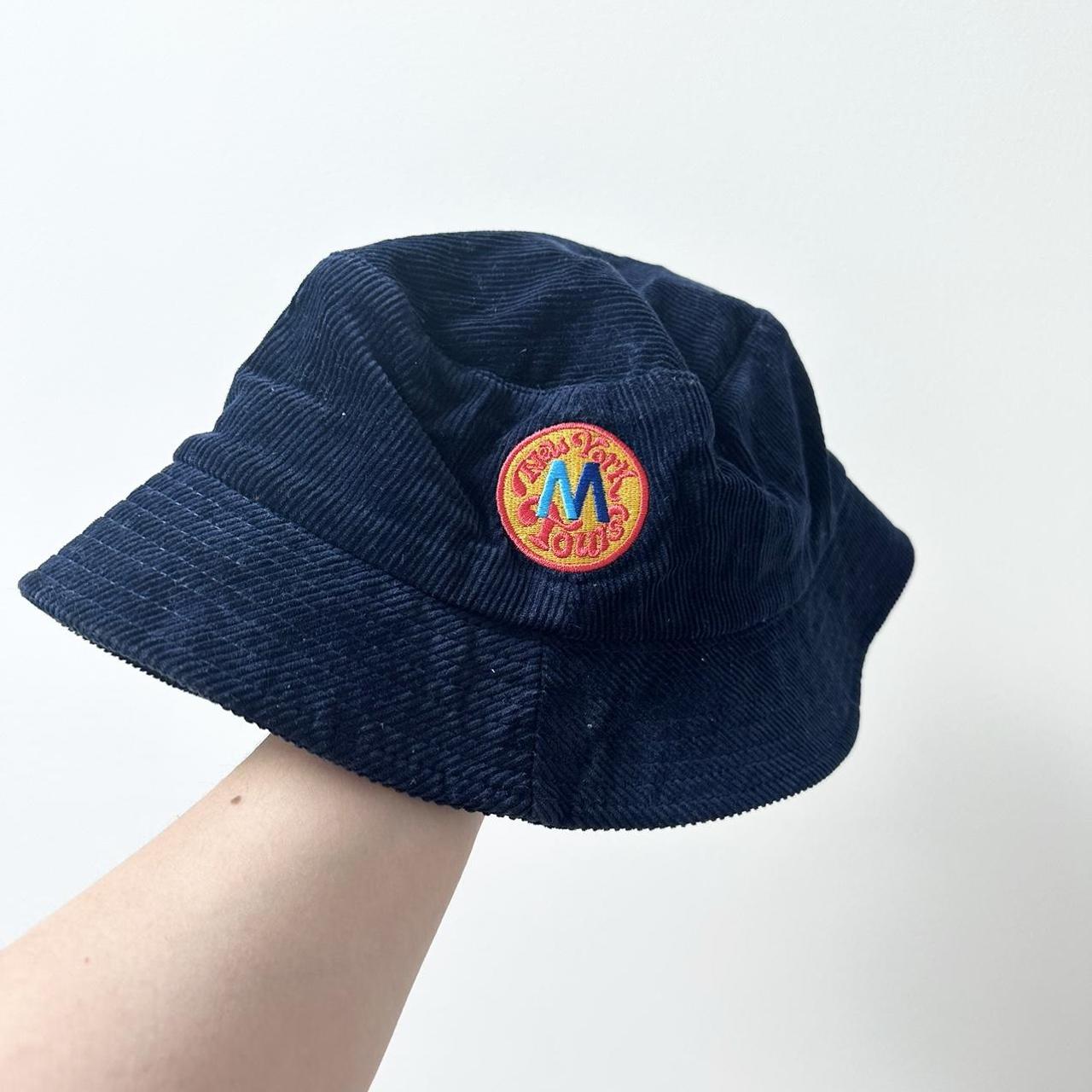 100% COTTON ANTI SOCIAL EMBROIDERED CORDUROY BUCKET HAT ( A1-3)